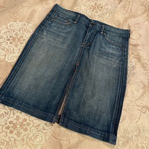 Citizen of Humanity Denim Skirt Size 29 NWOT